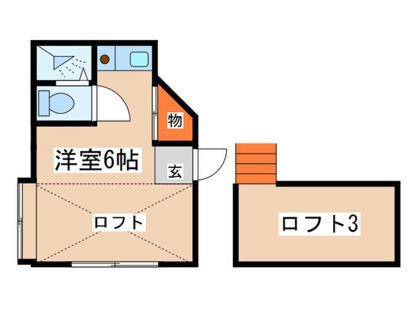 ハイツリ－向ヶ丘の物件間取画像